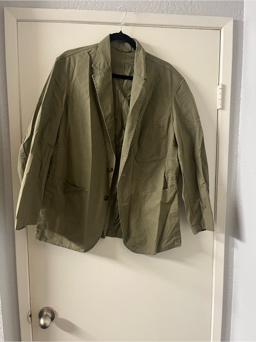Buck Mason Olive Green Light Jacket Size L